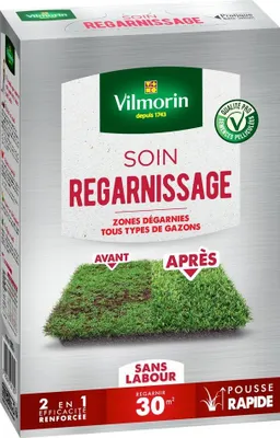 Image de Soin regarnissage 2 en 1, VILMORIN, 500 g 30 m²