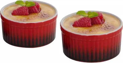 Produktbild von Axentia Crème Brúlee Schälchen 2er-Set, Steingut