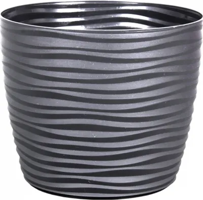Obrázek produktu pro Obal na květináč SAHARA PETIT plastový matný d11x9cm