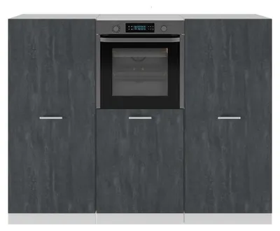 Obrázok produktu pre Zariadená kuchyňa z R-Line Vicco R-Line Čierny betón/biely 180 cm Bez pracovnej dosky, Model 47449