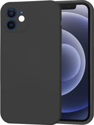 Obrázok produktu pre Techsuit SoftFlex kryt na iPhone 12 – čierny