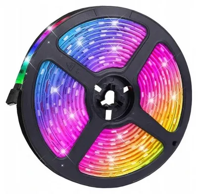 Obrázek produktu pro LED páska 150 SMD5050, 7,2 W/m, RGB, barevná, 12V DC, IP20, 5 metrů, Ecolight EC67742