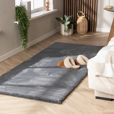 Zdjęcie produktu dla Volero - Chodniki dywanowe z długim włosiem - Comfy Supreme Atracyt - 80x250 cm