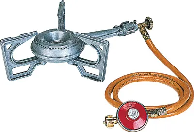 Produktbild von Peetz Regulierbare Gasheizung für Räucheröfen 4200 Watt, inkl. Umbauset zum Gaskocher