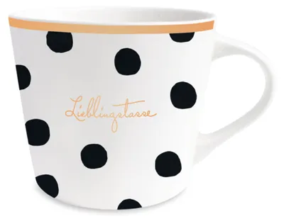 Produktbild von Goldtasse Schreibkram Manufaktur Lieblingstasse