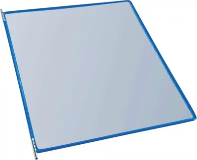 Produktbild von tarifold Sichttafel, inkl. Aufsteckreiter, blau, DIN A4, 10/VE
