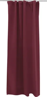 Produktbild von Verdunkelungsvorhang Vorhang mit Kräuselband 140x245 bordeaux AURORA Victoria M.