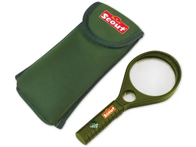 Immagine prodotto di Lente d'ingrandimento SCOUT con custodia da cintura in neoprene
