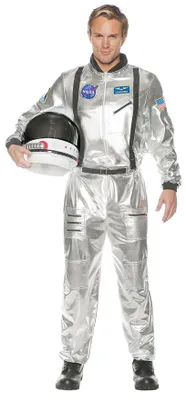 Produktbild von NASA Astronaut silber - Fasching Karnevalskostüm Größe: XXL