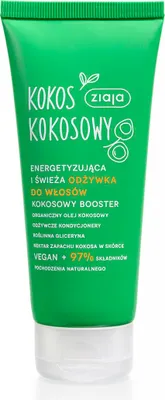 Zdjęcie produktu dla Ziaja Kokos Kokosowy Odżywka do włosów energetyzująca i świeża, 100 ml