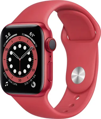 Produktbild von APPLE Watch Series 6 44mm GPS only Aluminumgehäuse - / Farbe:rot