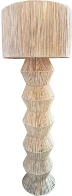 Produktbild von Boho Deko Stehlampe Lampe Standleuchte Tulum Beige 160cm