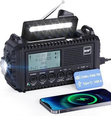 Immagine prodotto di Radio portatile a  per il campeggio e la sopravvivenza