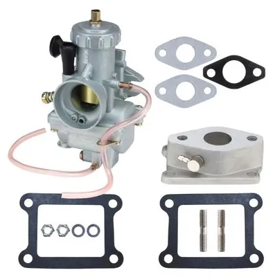 Zdjęcie produktu dla Gaźnik VM24 24 mm + płyta izolacyjna + kolektor dolotowy + uszczelki do Yamaha DT 50 R M MX (do 2003 r.) / RD 50 M MX DX - Cit