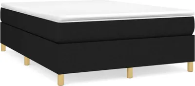 Produktbild von vidaXL Boxspringbettgestell Schwarz 140x190 cm Stoff
