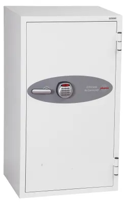 Produktbild von Phoenix Safe Co. Fire Commander, Bodensicher, Weiß, Elektronisch, 220 l, 690 mm, 650 mm
