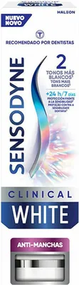 Productafbeelding van Sensodyne Clinical White tandpasta tegen verkleuring, 75 ml