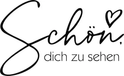 Produktbild von Spiegelaufkleber Schön Dich zu sehen 18.5 x 11.0 cm