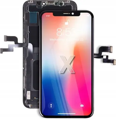 Obrázok produktu pre LCD displej a dotykové sklo, náhradný displej pre Apple iPhone X Hard OLED, náhradné diely pre smartfón