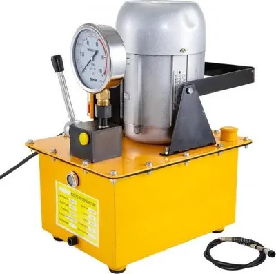 Zdjęcie produktu dla Elektryczna pompa hydrauliczna VEVOR 750 W, jednostronnego działania, ręczne sterowanie zaworem, 10152 PSI, elektryczna pompa hydrauliczna, 1-stopniowa, jednostronnego działania, 220 V, 10 000 PSI, 488 in3 cap