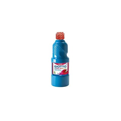 Produktbild von Giotto F53281500, Cyan, Temperafarbe, Flüssigkeit, 500 ml, 1 Stück(e)