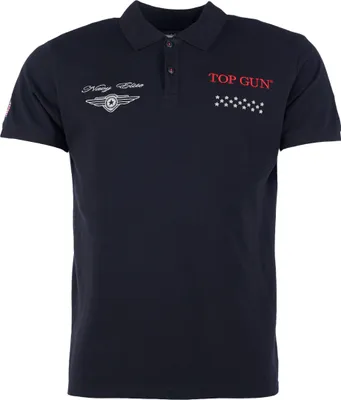 Produktbild von Top Gun Polo Shirt TG20213004 Herren black M