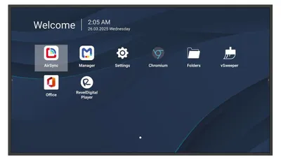 Obrázek produktu pro Viewsonic CDE8614-2C, Plochá digitální tabule, 2,18 m (86"), LCD, 3840 x 2160 px, Wi-Fi, 24/7