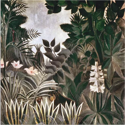 Produktbild von ARTland Wandbild Alu für Innen & Outdoor Dschungel, 1909 Größe: 30x30 cm