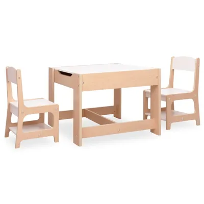 Obrázek produktu pro vidaXL Dětský stůl se 2 židlemi MDF