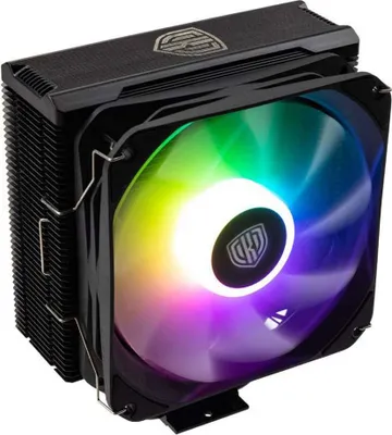 Produktbild von Kolink Umbra EX180 Hybrid CPU Kühler 12cm ARGB 180W Intel/AMD Schwarz
