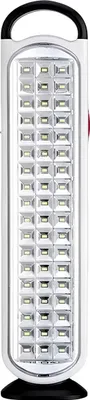 Obrázek produktu pro Avizar, nouzová lampa 60 LED 60 W 1200 mAh, bílá/černá