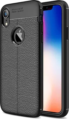Produktbild von NALIA Handyhülle für Apple iPhone XR Hülle, Leder Optik Stylische Handyhülle