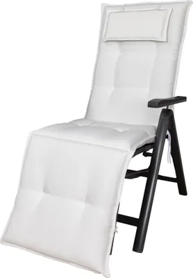 Produktbild von Auflage Relaxliege Marbella 2320 weiß 170x50x7,5 cm KETTtex