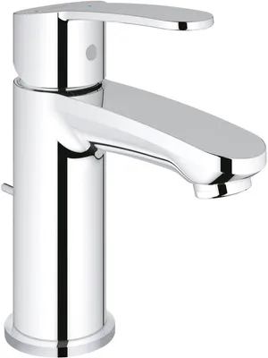 Immagine prodotto di Grohe Eurostyle Cosmopolitan Mitigeur monocommandé pour lavabo, S-Size, saillie 100mm, vidage à tirette, EcoMode, 2338720E, 2338720E