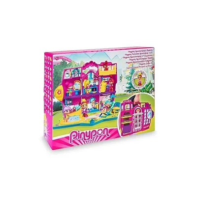 Produktbild von Pinypon - Wohnung Aktenkoffer, 8 Zimmer, Garten und Schwimmbad, in Form eines Aktenkoffers, FAMOSA (700016791) FAMOSA