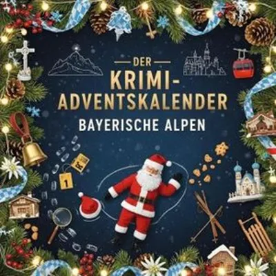 Produktbild von Der Krimi-Adventskalender Bayerische Alpen