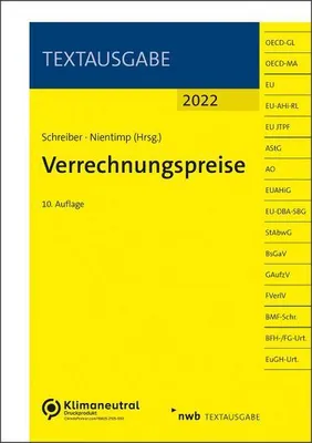 Produktbild von Verrechnungspreise