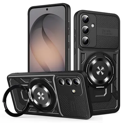 Zdjęcie produktu dla Techsuit RuggedCam Etui z osłoną aparatu do Samsung Galaxy S26 - czarne