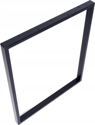 Produktbild von Tischgestell, Tischbeine , Tischfüße, Tischgestell, Metallbein, Schwarz 60x72 cm