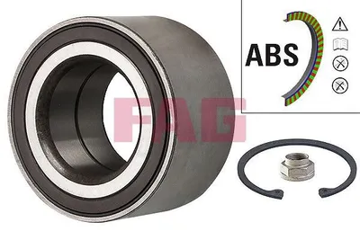 Produktbild von FAG Radlagersatz Vorne für HONDA CIVIC VIII Hatchback (FN, FK) 78mm 713 6270 40