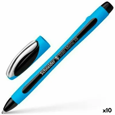 Zdjęcie produktu dla Schneider Kugelschreiber Slider Memo XB Schwarz 10 Stk.