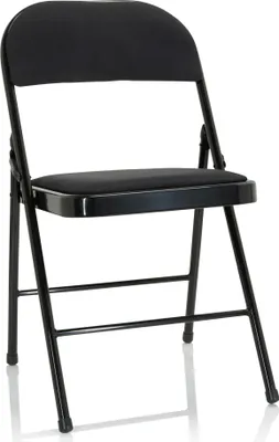 Produktbild von hjh OFFICE Klappstuhl TUDELA II Stoff Beistellstuhl Gästestuhl Stuhl klappbar bis 130 kg belastbar