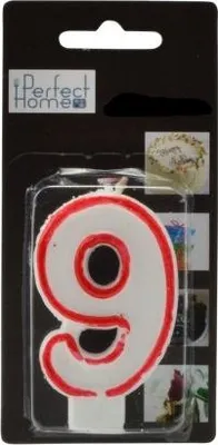 Produktbild von Kerze in Form der Zahl "9" 52460