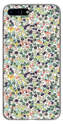 Image de 1001Coques - Coque silicone compatible avec Apple iPhone 7 Plus - Motif liberty wiltshire vert - Design original imprimé en France