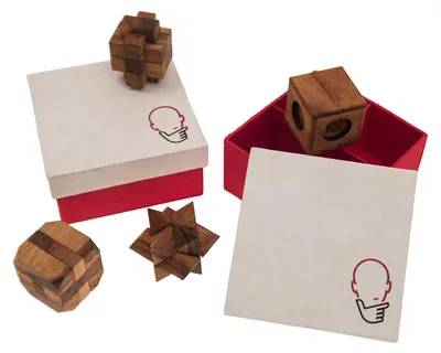 Denkspiele-spieleset-set aus Knobelspielen