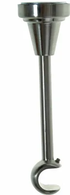 Produktbild von Träger 19 mm Gardinenstange Edelstahl look 1-lauf oder 2-lauf oder Verlängerung wählbar H18 H28 D28 BASIT