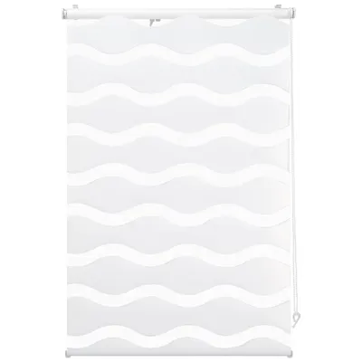 Produktbild von Doppelrollo Doppelrollo Wellen Duo-Rollo Klemmfix ohne Bohren Doppelrollo Welle 50x130cm Weiß