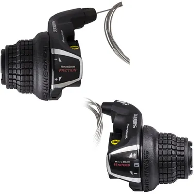 Produktbild von Shimano Tourney Rs35 Schalthebel-set Silber 3 x 6s Silber 3 x 6s