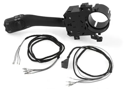 Immagine prodotto di Kit completo Kufatec per il controllo della velocità adattivo (tempomat) con leva, inclusi i cavi, per Audi A3 8L e TT 8N