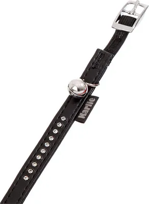 Image de Collier monte carlo noir m 30 cm 11 mm chat